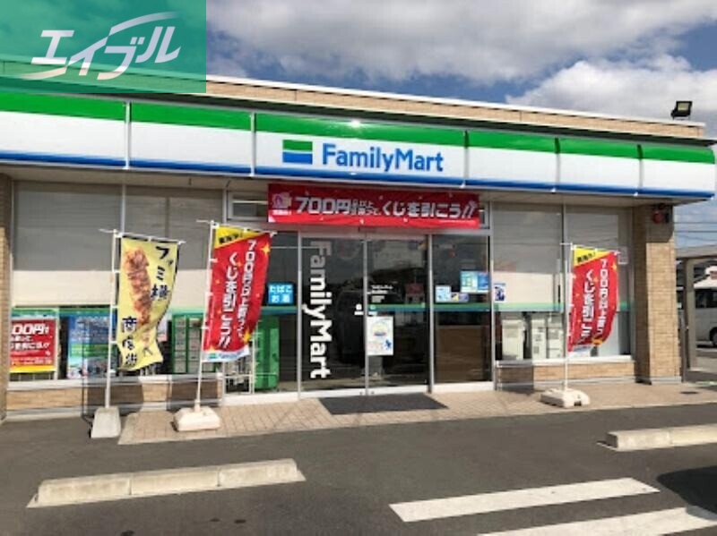 コンビニ　ファミリーマート岡山雄町店（コンビニ）まで386m