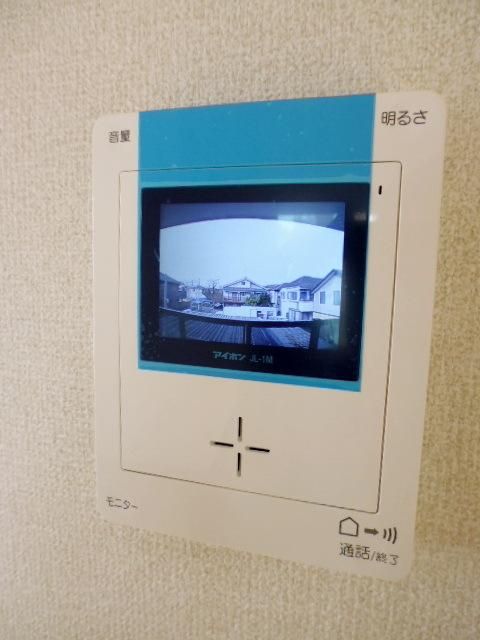 セキュリティ　★カラーモニター付きドアホン★