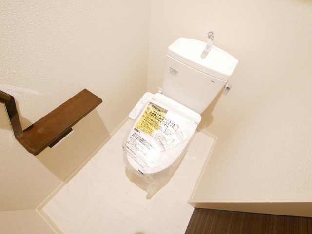 トイレ　ゆったりとした空間のトイレです