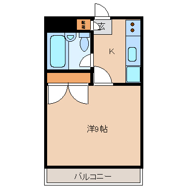 スチューデントハイツメゾン中野の間取り