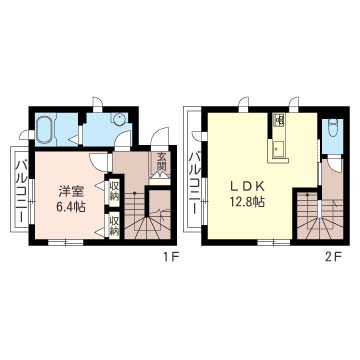 シャーメゾン宮沢の間取り