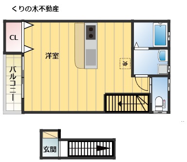 ルミウス今治祇園の間取り