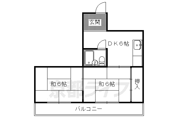 【コーポ早河の間取り】