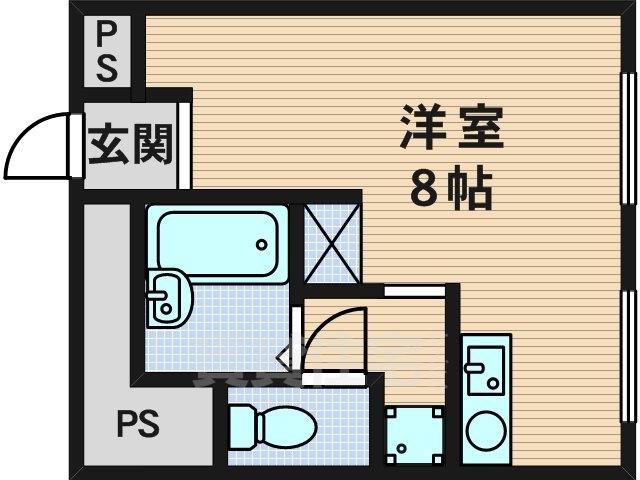 リーベ淡路ビルの間取り