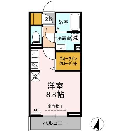 富士マンションIIの間取り