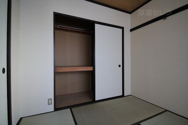 収納　ゆったりとした収納です。