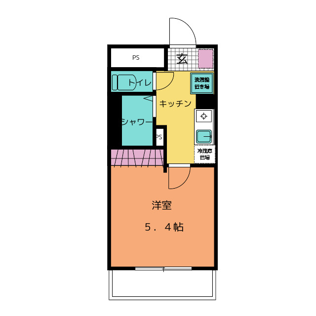 東壮ホームズの間取り