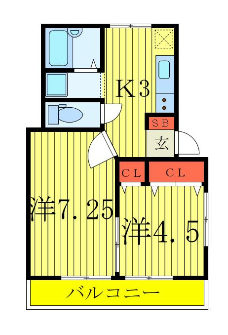 グリーンヒル要町の間取り