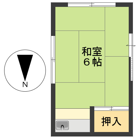 清友荘の間取り