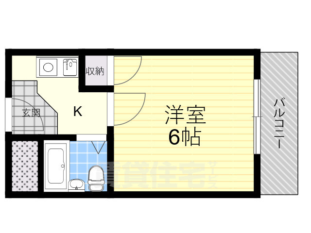 吹田市泉町のマンションの間取り