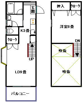 ＳＵＮＧＲＡＮＤＥ大御堂_間取り_0