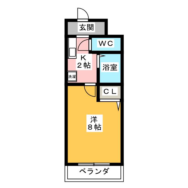 エスポワール神成の間取り