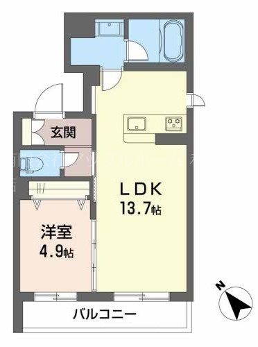 シャーメゾンミズホ-9の間取り