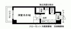 シャントール二条の間取り