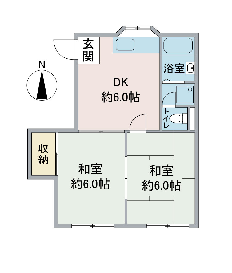 【ユアーズハイムの間取り】