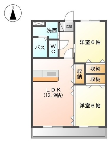 ファインパレスの間取り