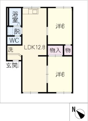 フォーブル別名の間取り