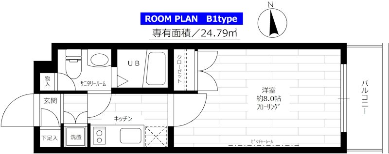 【川崎市宮前区宮崎のマンションの間取り】