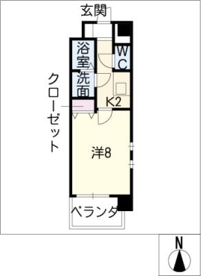 京屋ビルの間取り