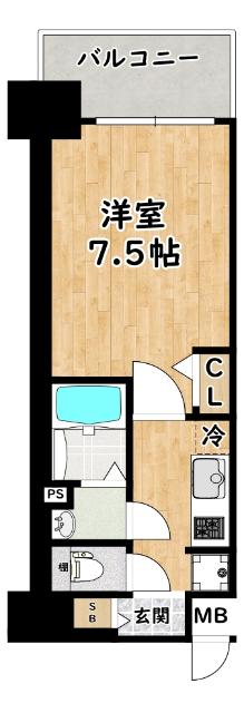 ワールドアイ大阪ＣＩＴＹＧＡＴＥの間取り