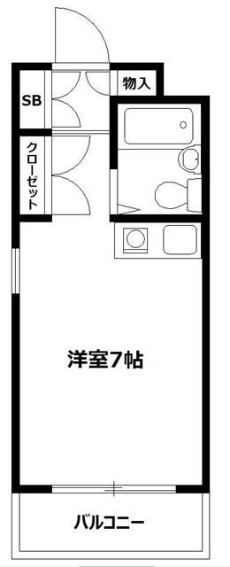 サングレイス星川の間取り