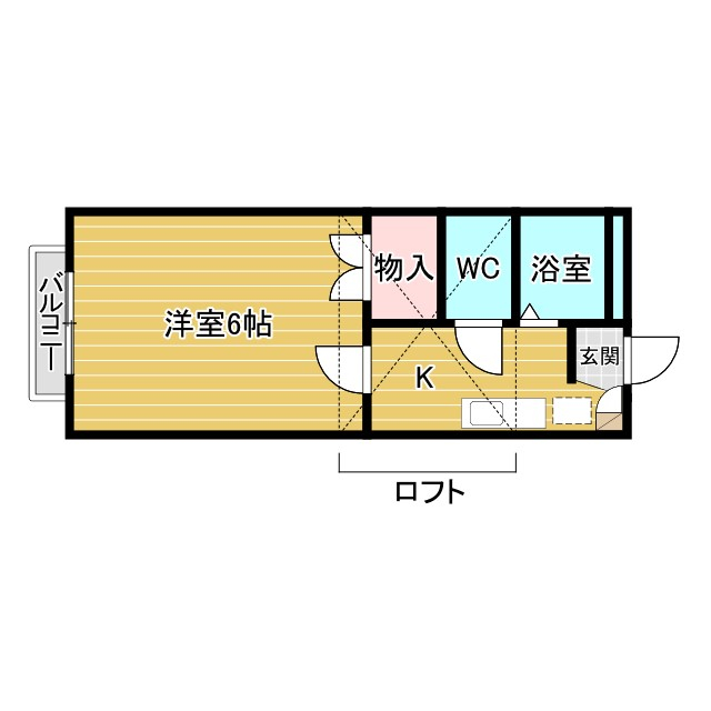 レジデンス曽根の間取り