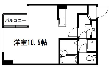 第47長栄フォルム御幸町の間取り