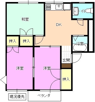 アトウレ・イーストの間取り