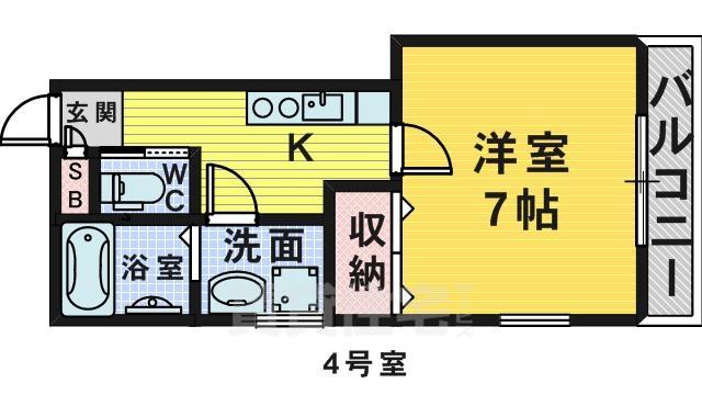 TKアンバーコート堺東の間取り