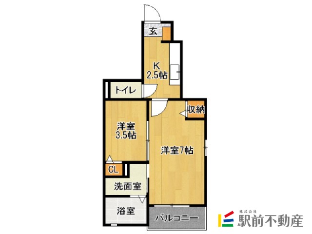 エスペラールIIの間取り