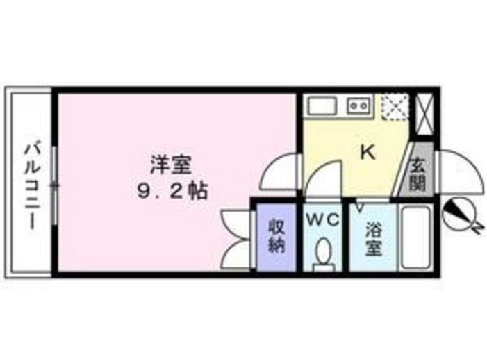 メイツ北山の間取り