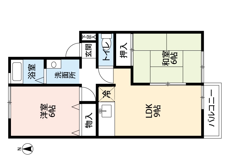 【ブレナース・パーク多賀城の間取り】