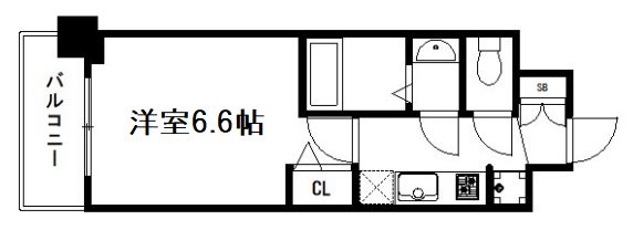 プレサンスTHE　KYOTO澄華の間取り