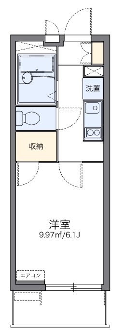 Ｃａｌｍ片倉の間取り