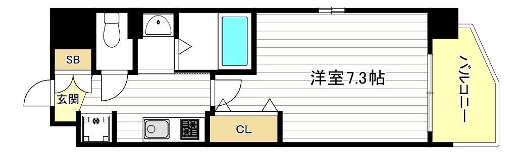 Luxe我孫子IIの間取り