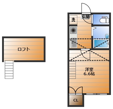 エスペランサ東照宮の間取り