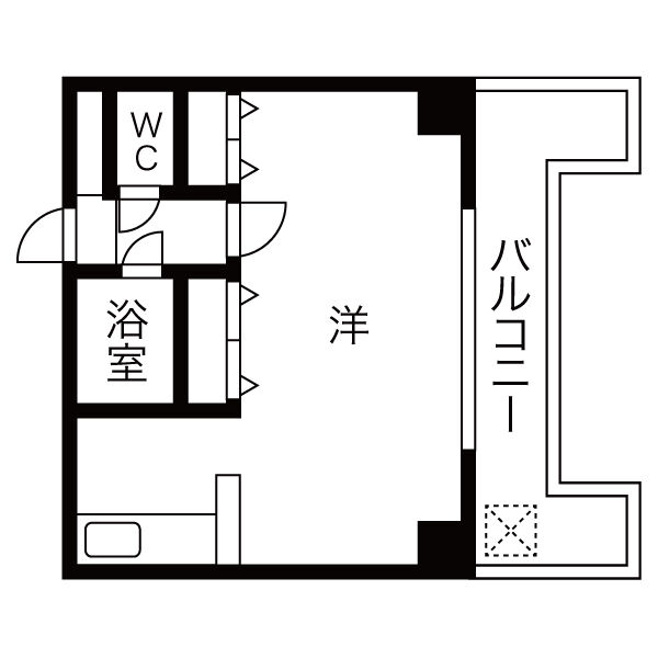 ファーストコート東山三条の間取り