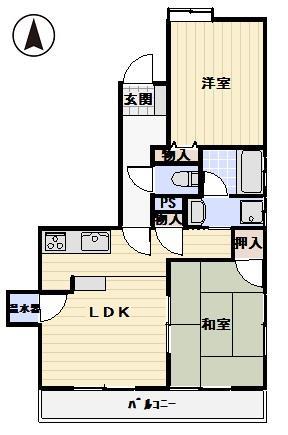 津内参番館の間取り