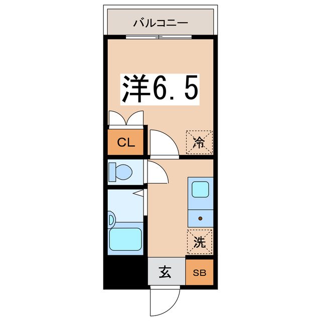 グレイス渡辺の間取り