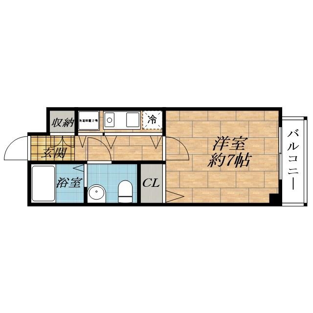 アトライズ片山の間取り