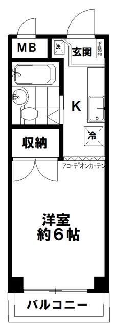 恵マンションの間取り