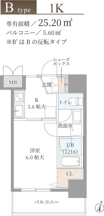 GOPI RESIDENCESの間取り