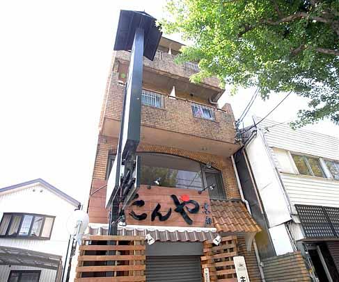 京都市北区紫野東野町のマンションの建物外観