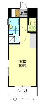 サザンブライト大手町の間取り