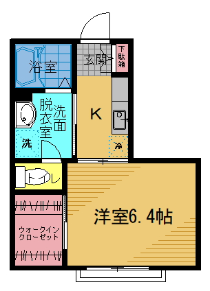 グランシードＫの間取り