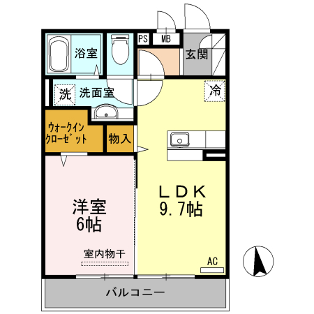 マジェスティ ヒルの間取り