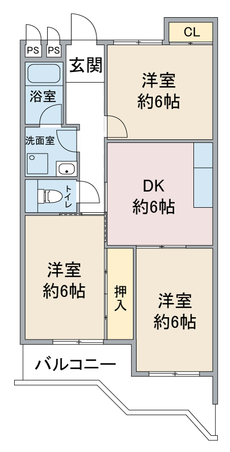 ヴィラ・サンシャインIIの間取り