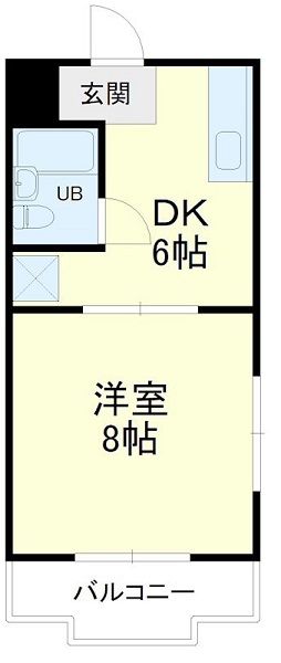 磐田市岩井のマンションの間取り