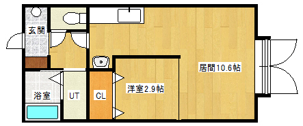 メープルＫの間取り