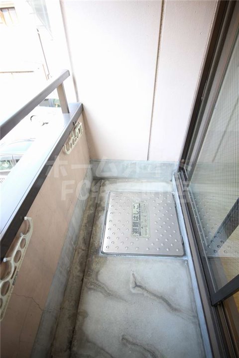 バルコニー　落ち着いた時間を過ごせるバルコニーです